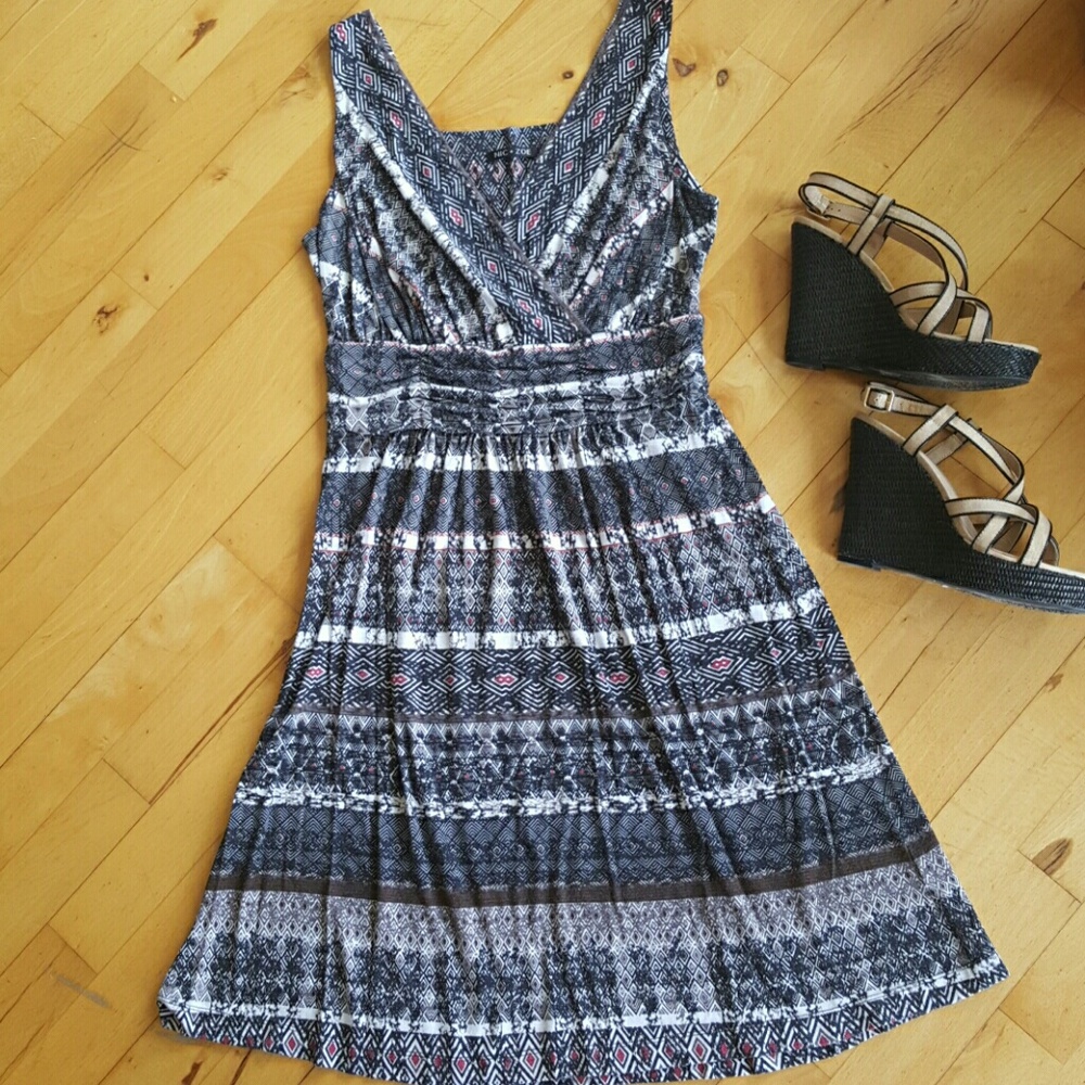 Nic + Zoe patterned print dress